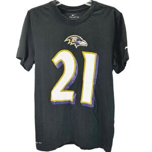 Nike Tee NFL Baltimore Ravens Ingram II Dri-Fit Graphic Tee Men sz S